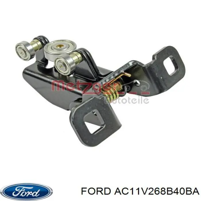 AC11V268B40BA Ford Rolo direito central da porta lateral (deslizante)