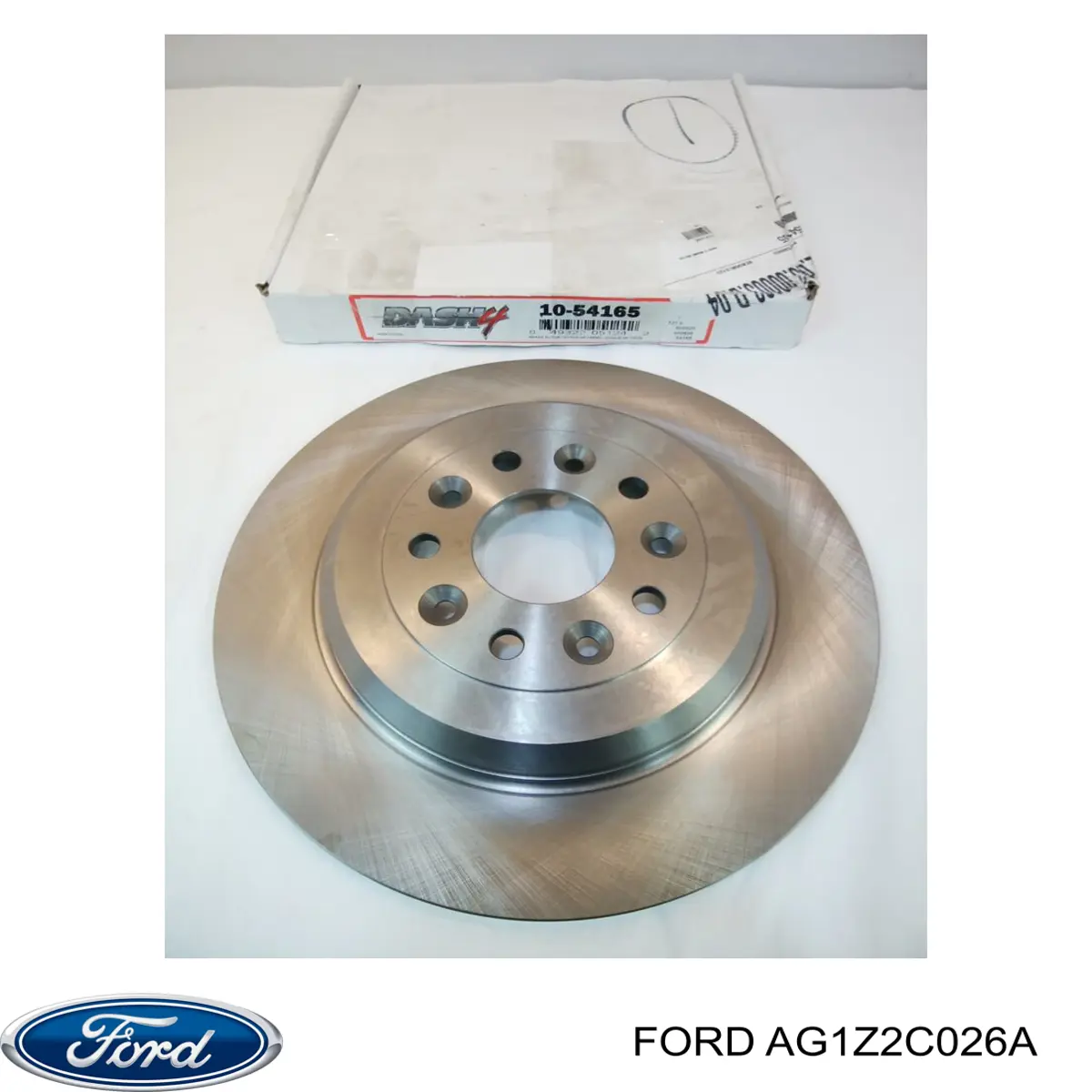 AG1Z2C026A Ford Disco do freio traseiro