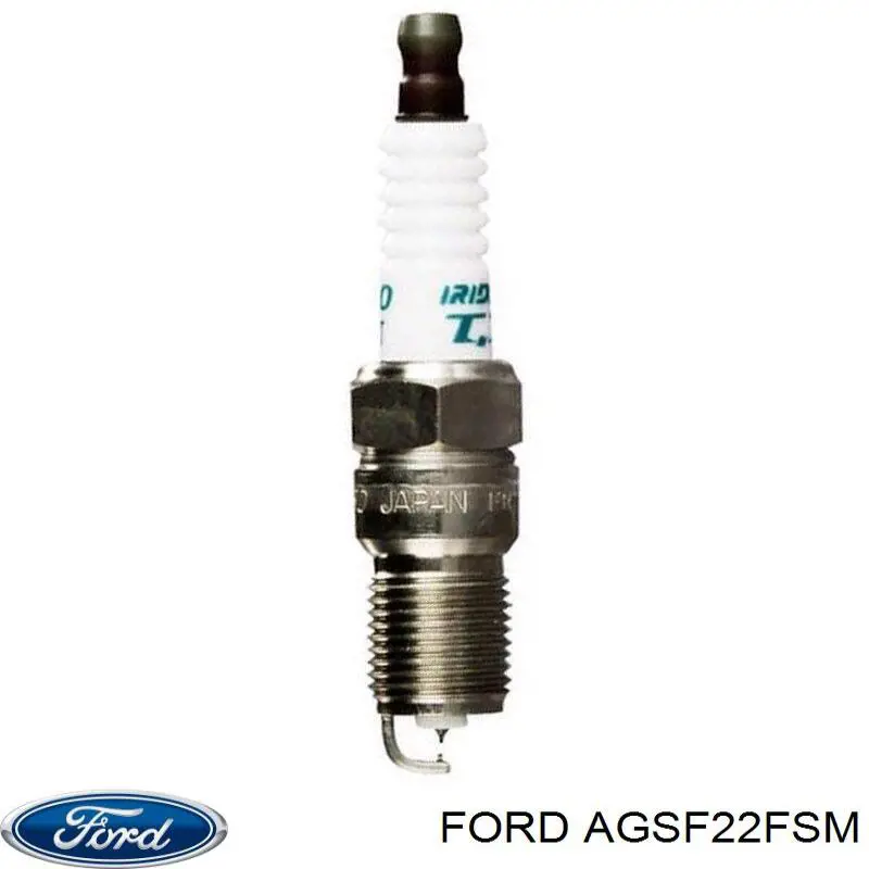 Vela de ignição AGSF22PP Ford