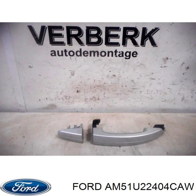 AM51U22404CAW Ford Maçaneta dianteira direita da porta externa