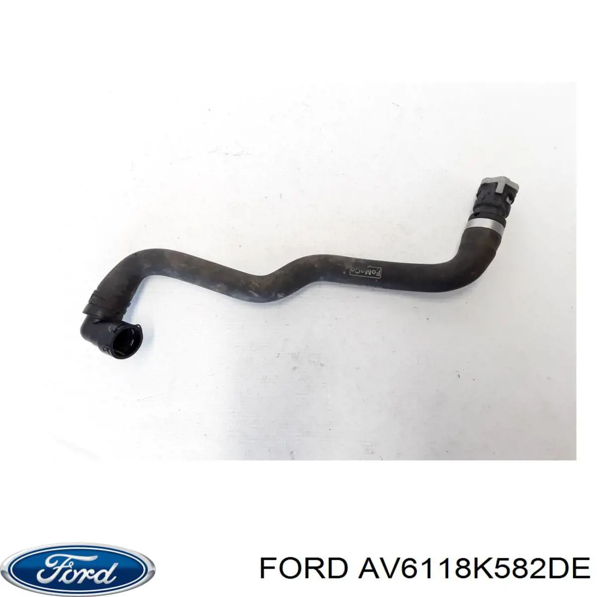 1890812 Ford Mangueira do radiador de aquecedor (de forno), linha de combustível de retorno