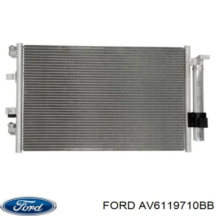 Radiador de aparelho de ar condicionado Ford AV6119710BB preço, a partir de 98,44 USD
