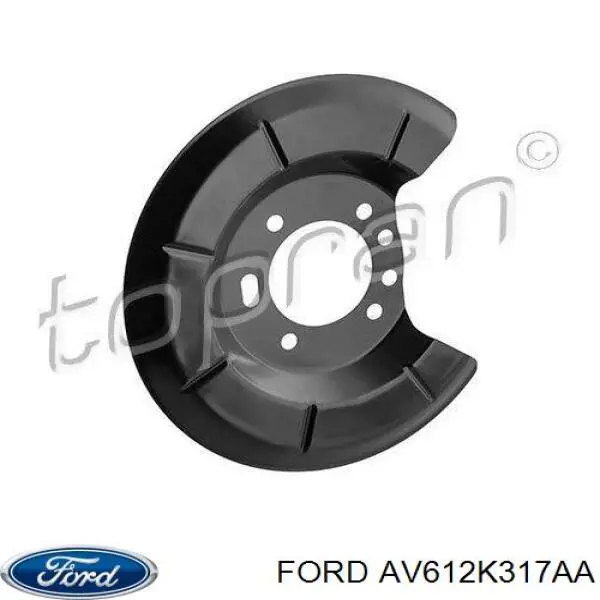 Proteção do freio de disco traseiro Ford AV612K317AA preço, a partir de 23,94 USD