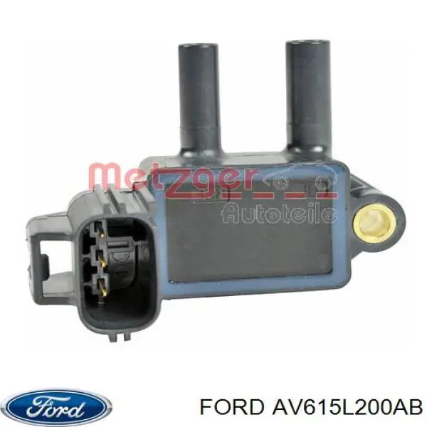 AV615L200AB Ford Sensor de pressão dos gases de escape