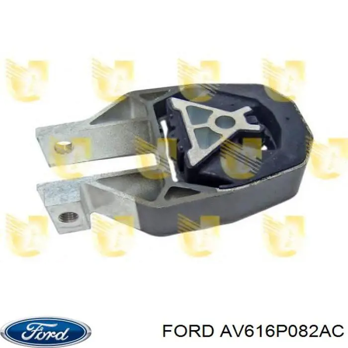 AV616P082AC Ford Coxim (suporte) traseiro de motor