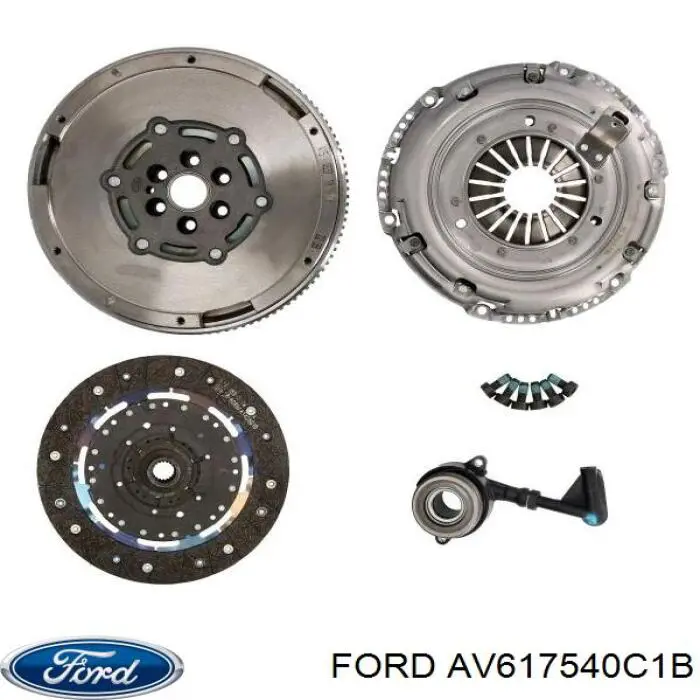 Kit de embraiagem (3 peças) Ford AV617540C1B preço, a partir de 122,58 USD