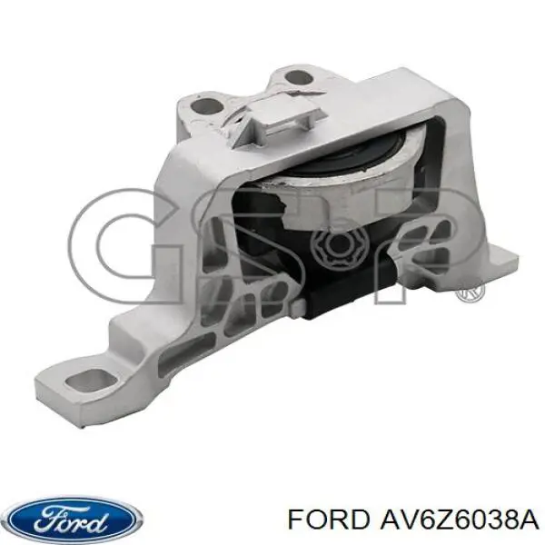 Coxim (suporte) direito de motor Ford AV6Z6038A preço, a partir de 49,11 USD