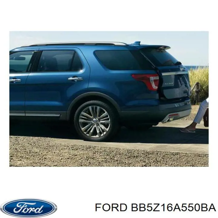 Protetores de lama traseiros, kit Ford Explorer  U5
