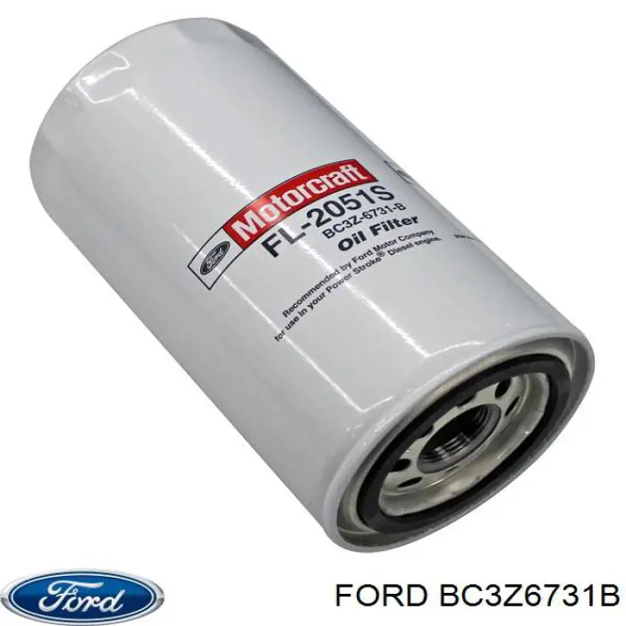 BC3Z6731B Ford Filtro de óleo