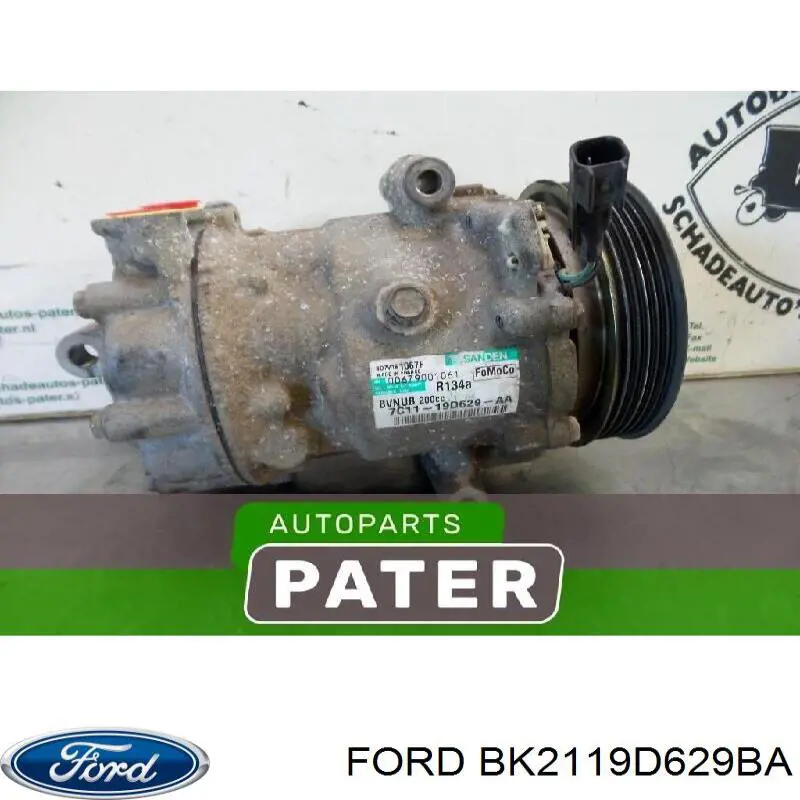 Compressor de aparelho de ar condicionado Ford BK2119D629BA preço, a partir de 163,45 USD