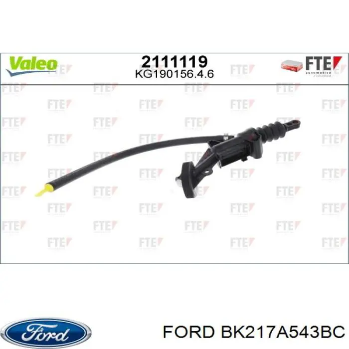 Cilindro mestre de embraiagem Ford 1817596 preço, a partir de 42,07 USD