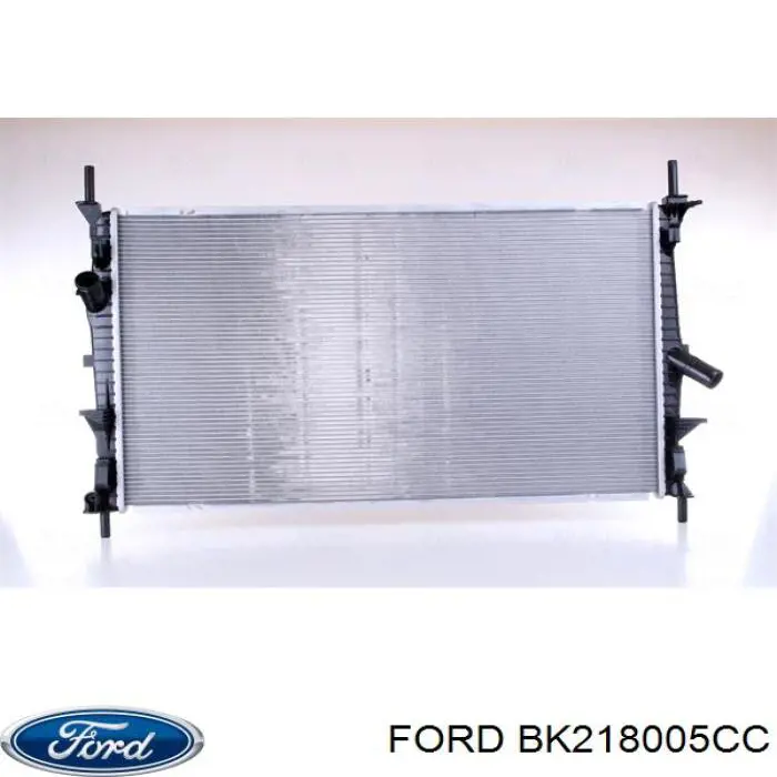 BK218005CC Ford Radiador de esfriamento de motor