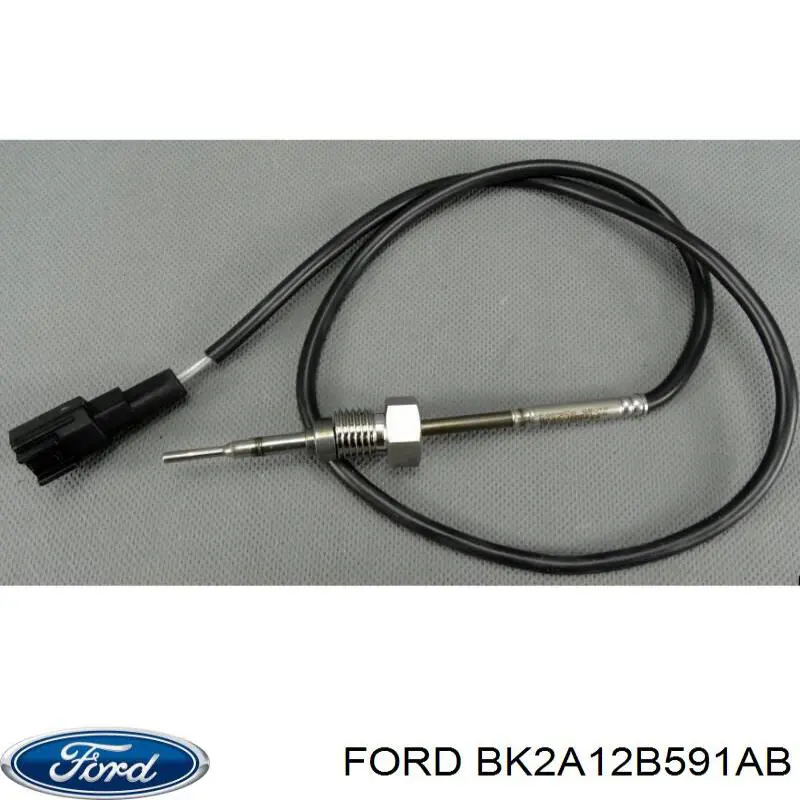 BK2A12B591AB Ford Sensor de temperatura dos gases de escape (GE), depois de filtro de partículas diesel