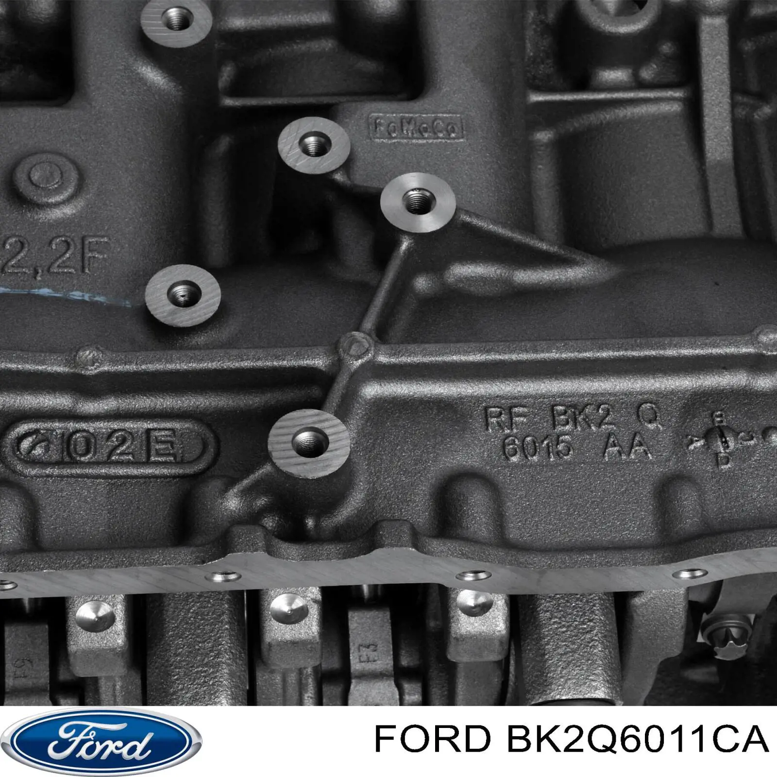 BK2Q6011CA Ford Bloco de cilindros de motor