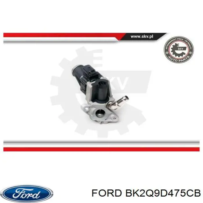 Válvula EGR de recirculação dos gases Ford BK2Q9D475CB preço, a partir de 78,45 USD