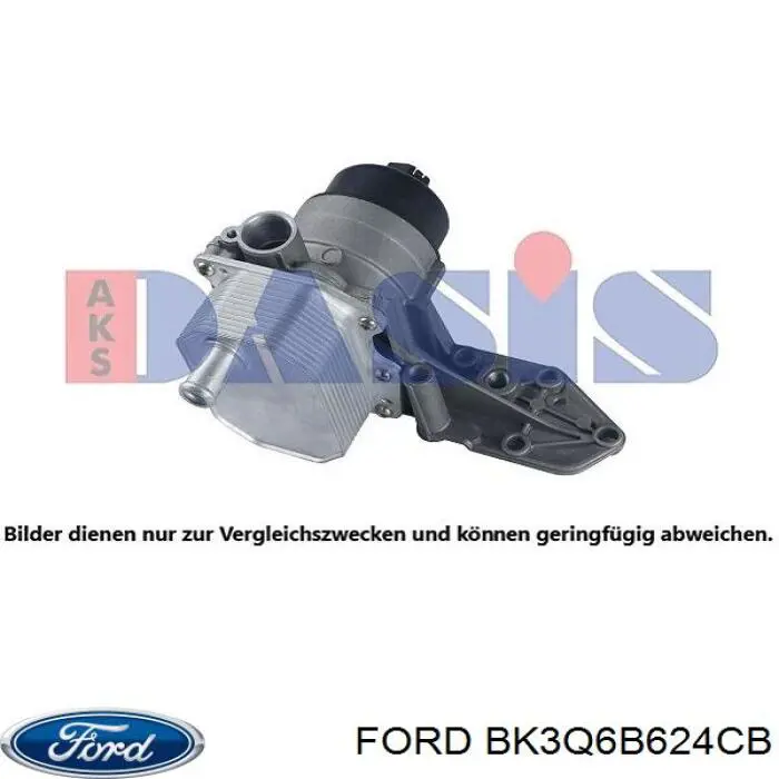 Compre BK3Q6B624CB Ford Caixa do filtro de óleo
