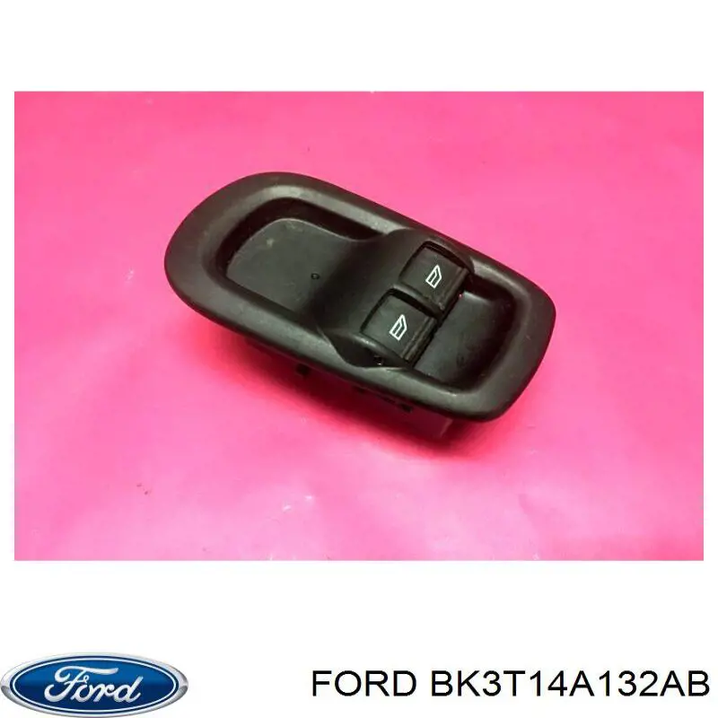 BK3T14A132AB Ford Unidade de botões dianteira esquerda de controlo de elevador de vidro