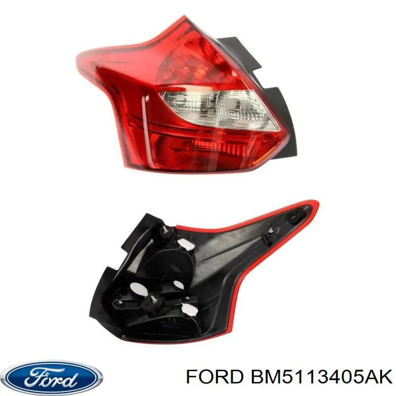 Lanterna traseira esquerda Ford BM5113405AK preço, a partir de 110,67 USD