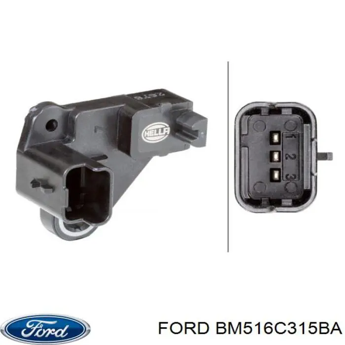 Sensor de posição (de revoluções) de cambota Ford BM516C315BA preço, a partir de 27,57 USD