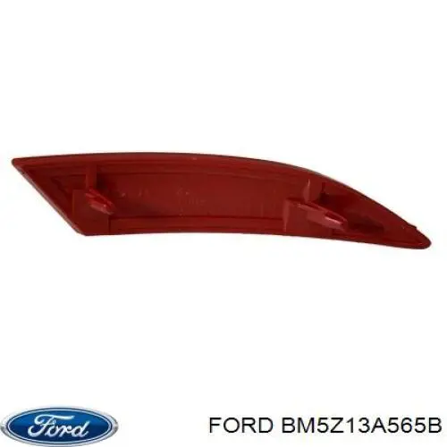 BM5Z13A565B Ford Retrorrefletor (refletor) do pára-choque traseiro esquerdo