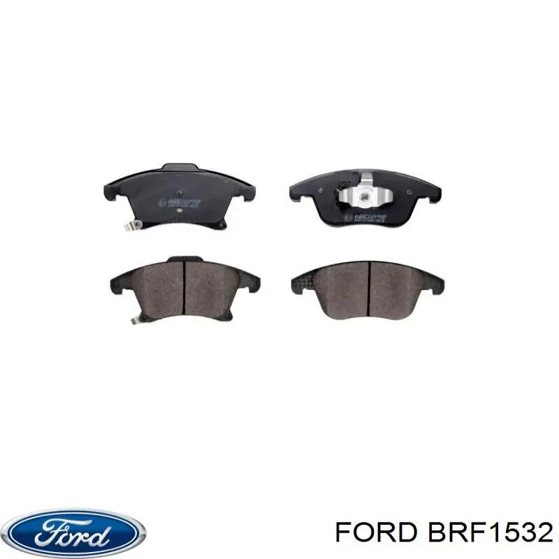 Compre BRF1532 Ford Sapatas do freio dianteiras de disco