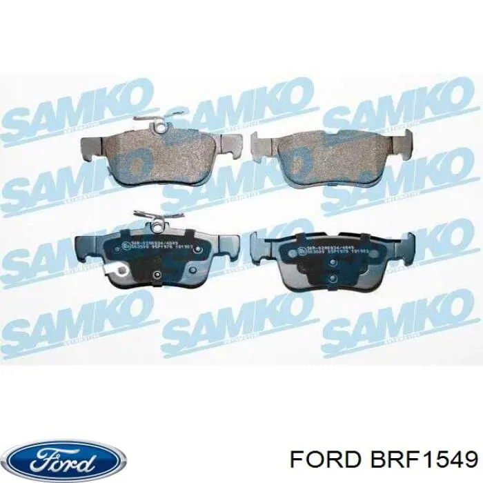 Sapatas do freio traseiras de disco Ford BRF1549 preço, a partir de 22,03 USD