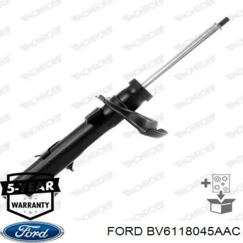 BV6118045AAC Ford Amortecedor dianteiro direito