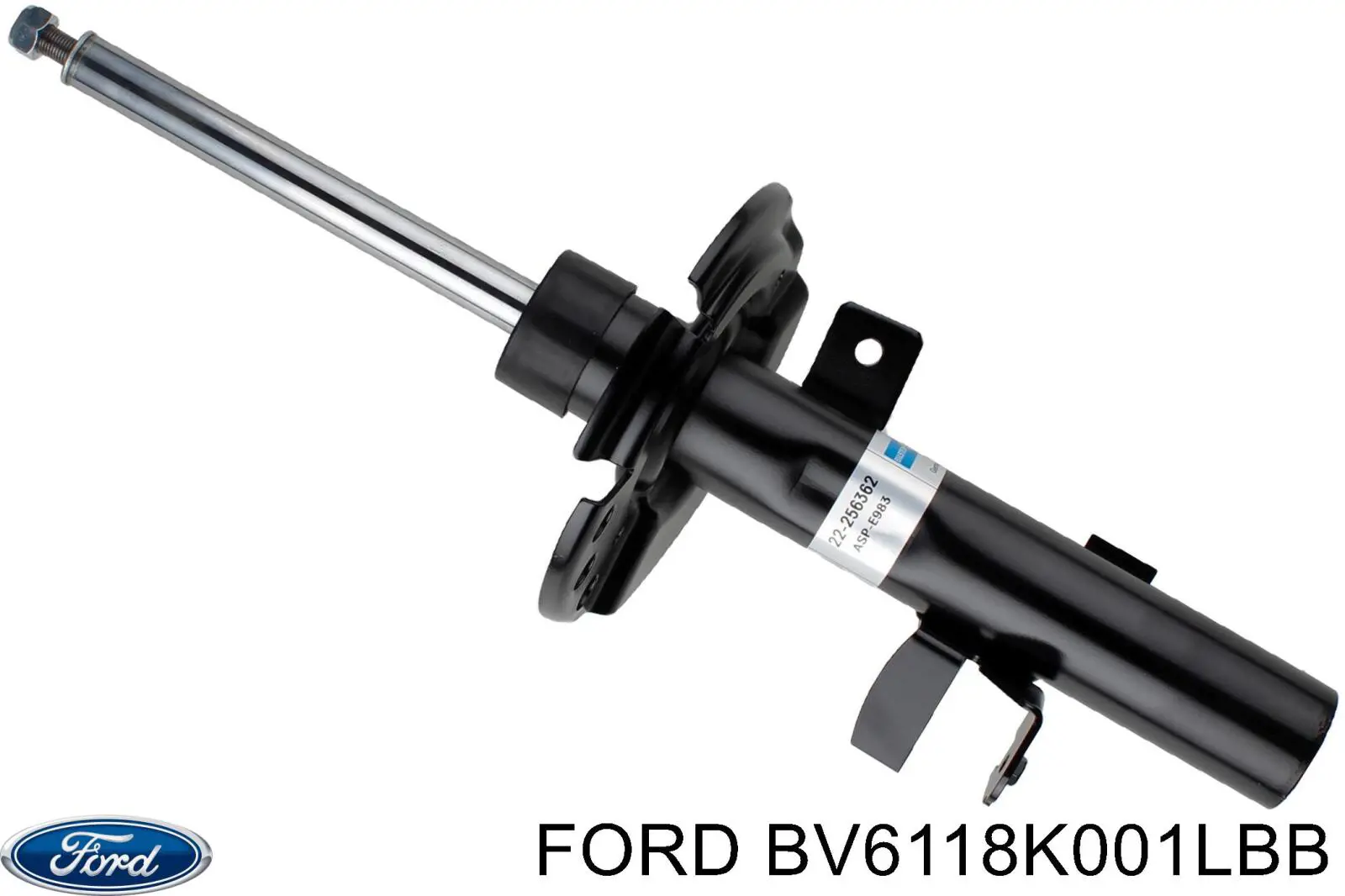BV6118K001LBB Ford Amortecedor dianteiro esquerdo