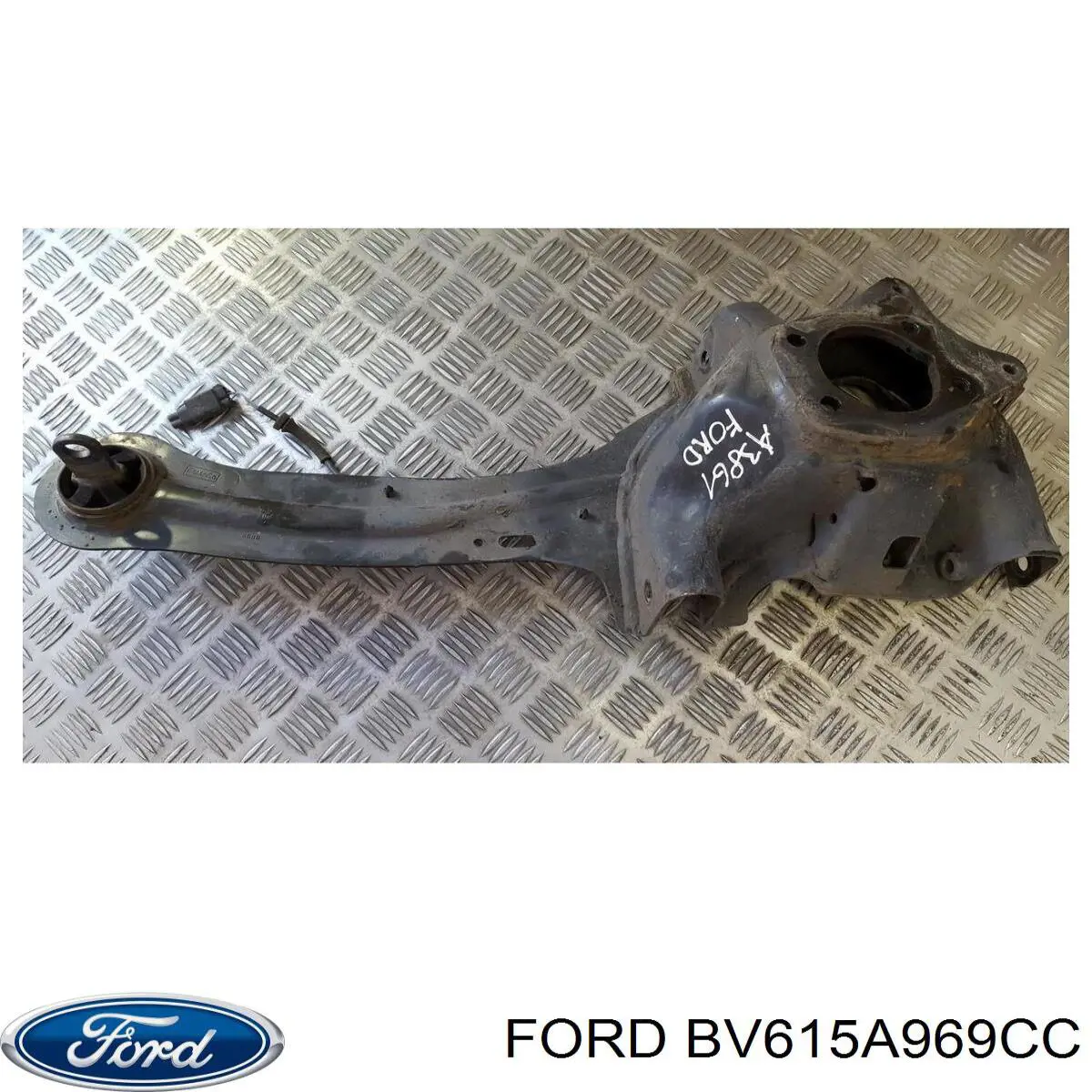 BV615A969CC Ford Pino moente (extremidade do eixo) traseiro esquerdo