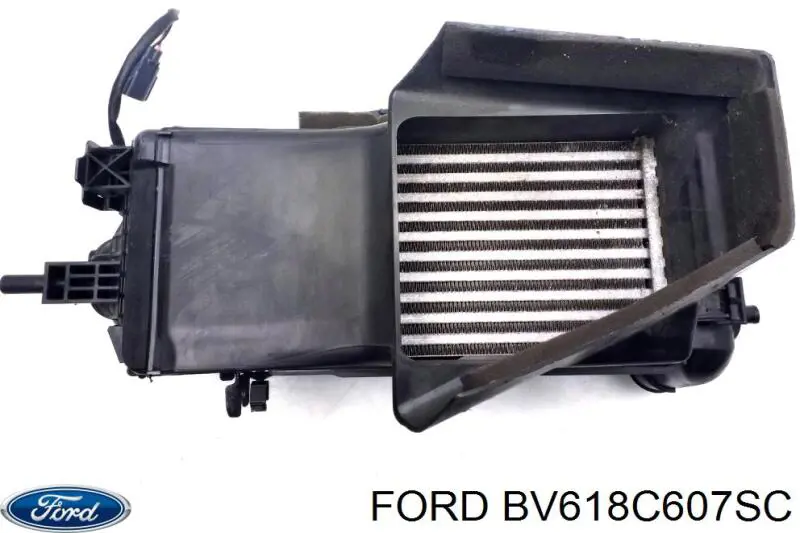 BV618C607SC Ford Ventilador elétrico de intercooler montado (motor + roda de aletas)