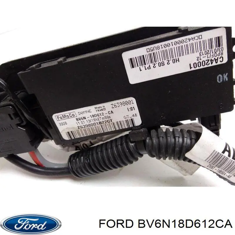 BV6N18D612CA Ford Aquecedor elétrico de ar do sistema de calefacção de salão