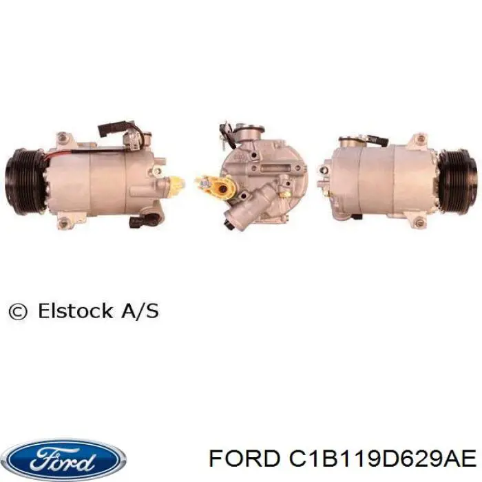 Compressor de aparelho de ar condicionado Ford C1B119D629AE preço, a partir de 122,32 USD