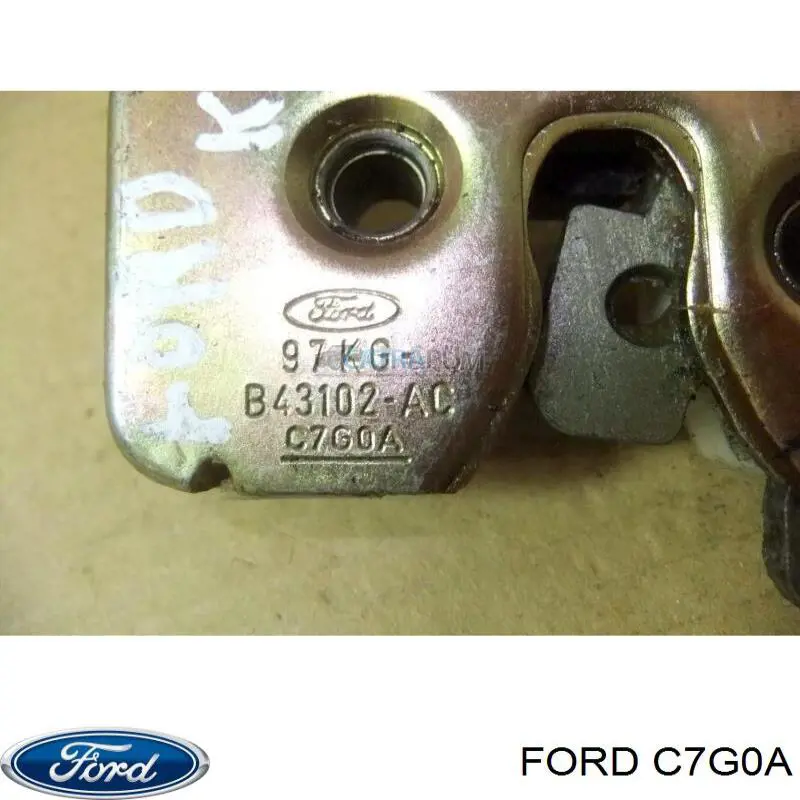 Fecho da porta dianteira direita Ford C7G0A