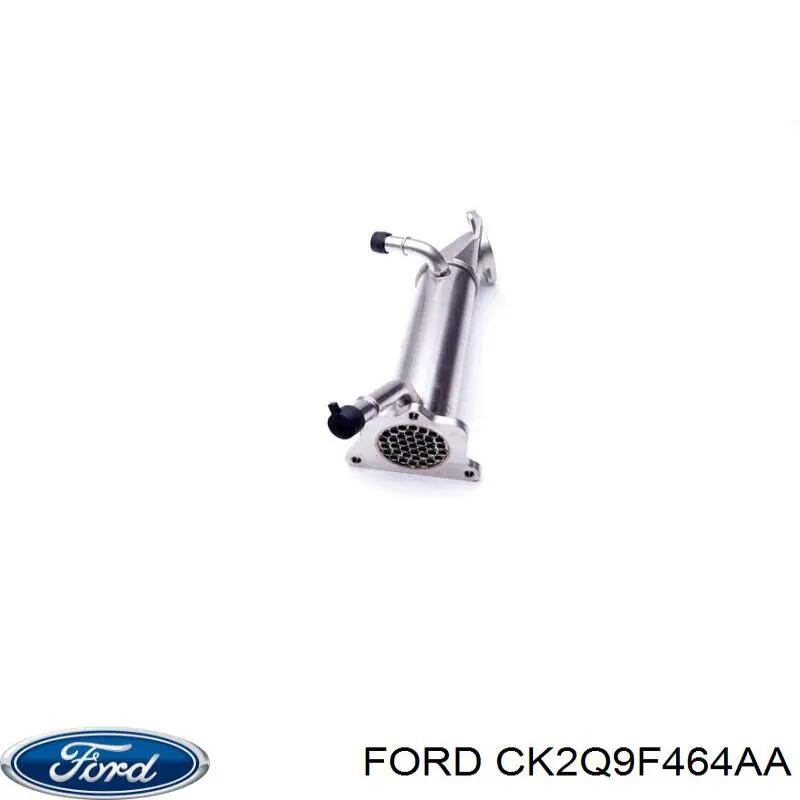 CK2Q9F464AA Ford Radiador do sistema EGR de recirculação dos gases de escape