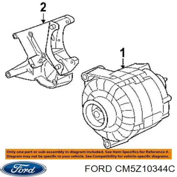 Polia do gerador Ford CM5Z10344C preço, a partir de 39,15 USD