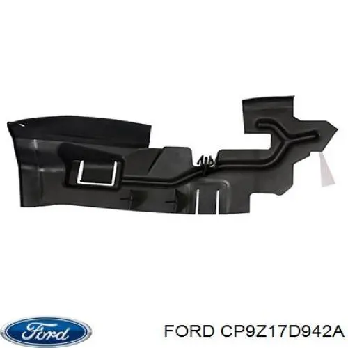Compre CP9Z17D942A Ford Consola central do pára-choque traseiro