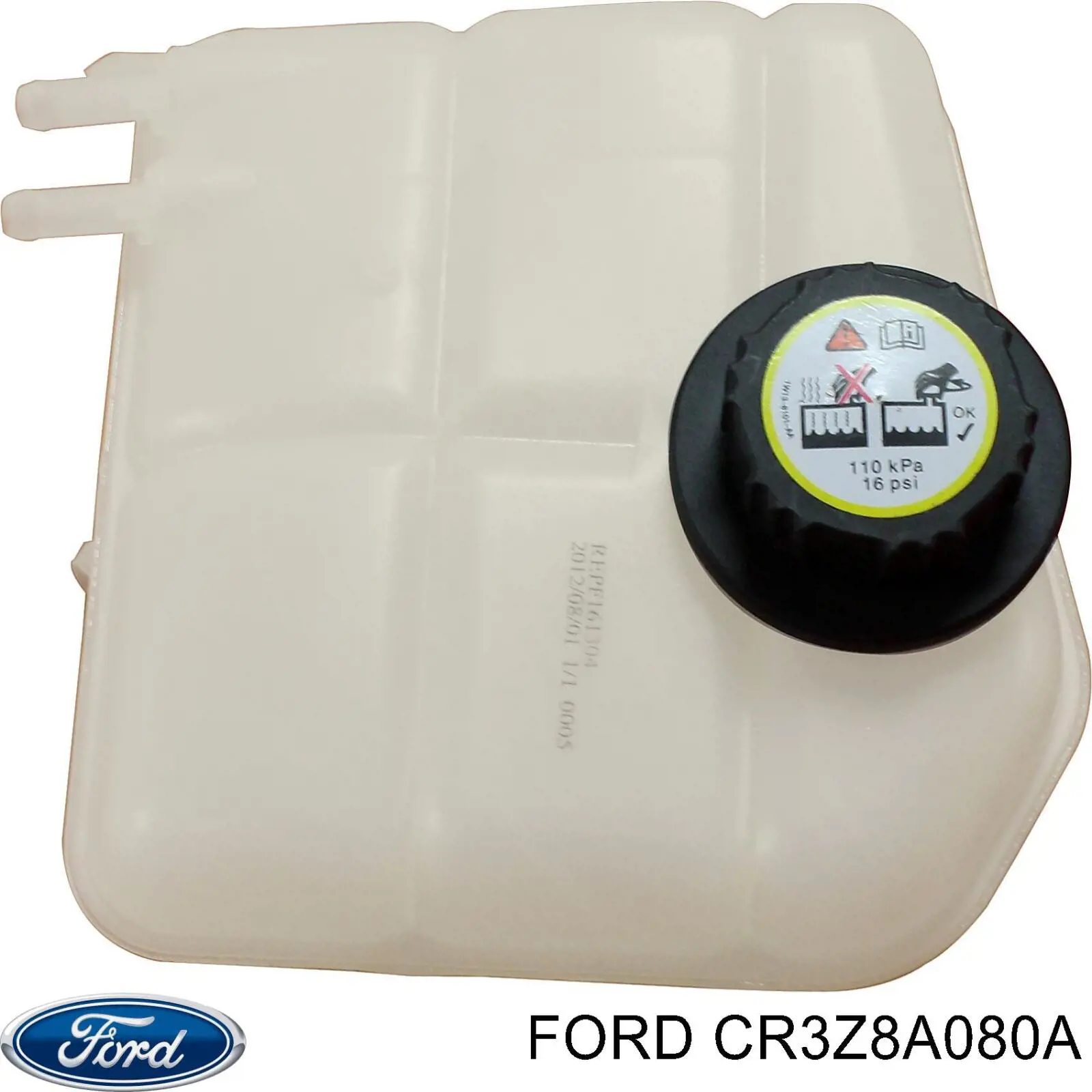 Tanque de expansão do sistema de esfriamento CR3Z8A080A Ford