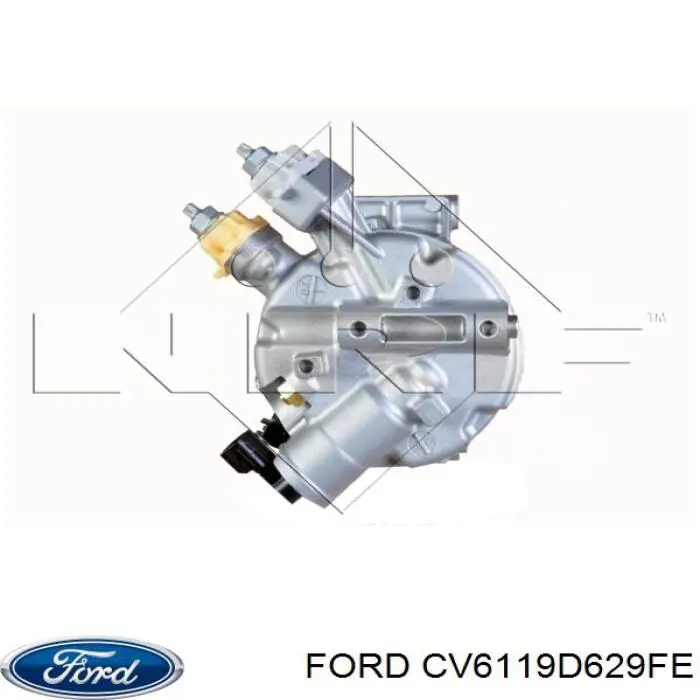 CV6119D629FE Ford Compressor de aparelho de ar condicionado