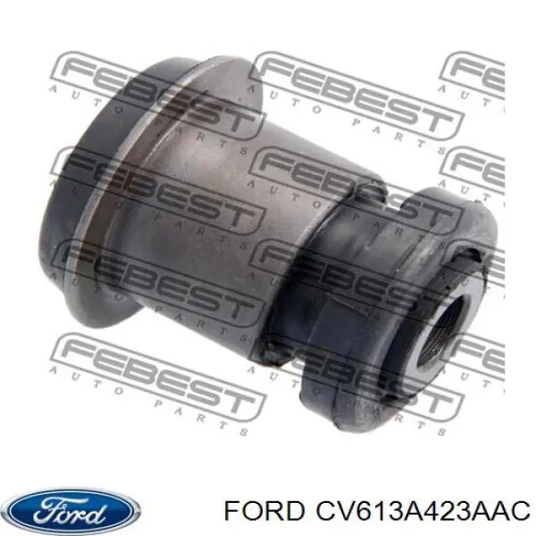 CV613A423AAC Ford Braço oscilante inferior direito de suspensão dianteira