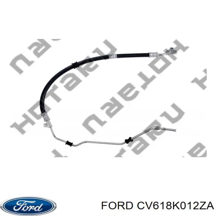 CV618K012ZA Ford Mangueira superior do tanque de expansão