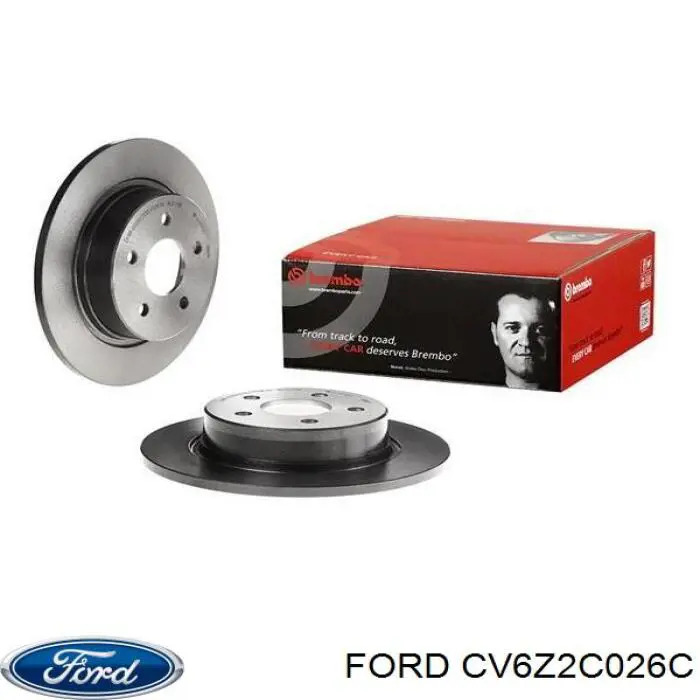 Disco do freio traseiro Ford CV6Z2C026C preço, a partir de 29,83 USD