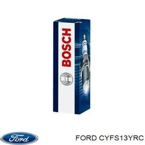 Vela de ignição CYFS13YRC Ford