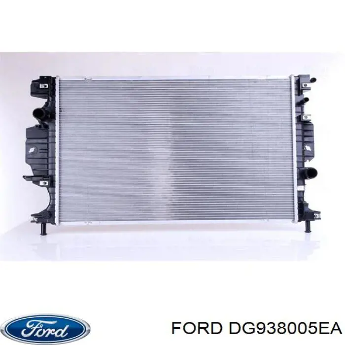 DG938005EA Ford Radiador de esfriamento de motor