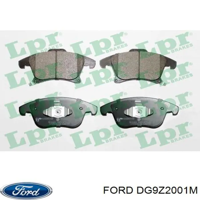 Sapatas do freio dianteiras de disco Ford DG9Z2001M preço, a partir de 34,44 USD