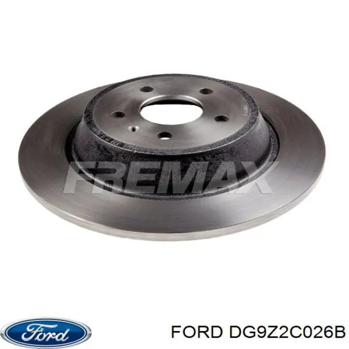 DG9Z2C026B Ford Disco do freio traseiro