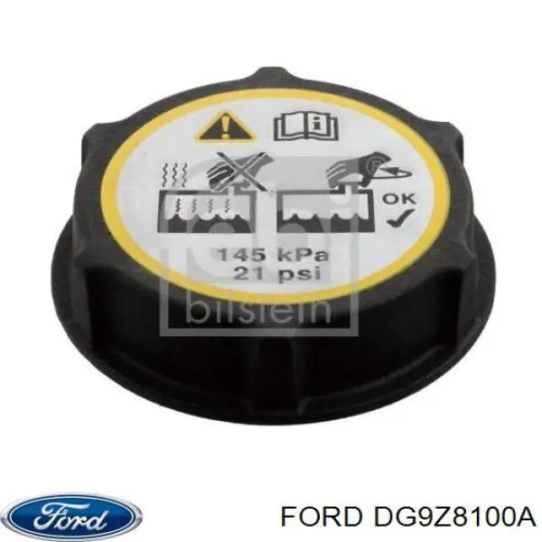 Tampa (tampão) do tanque de expansão Ford DG9Z8100A preço, a partir de 6,62 USD