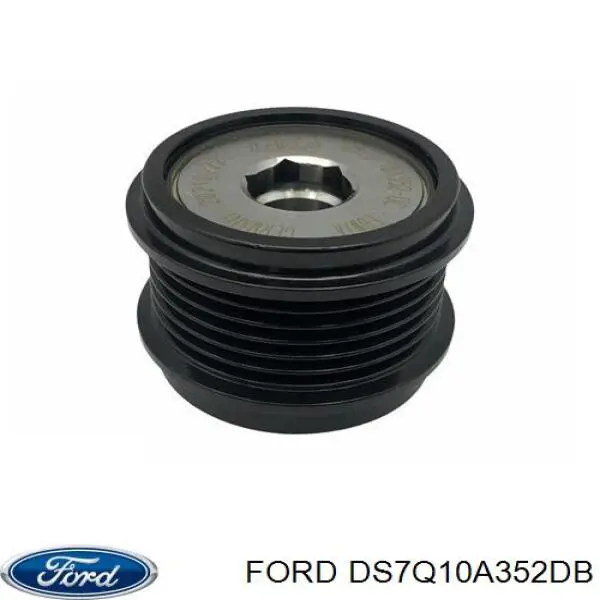 DS7Q10A352DB Ford Polia do gerador