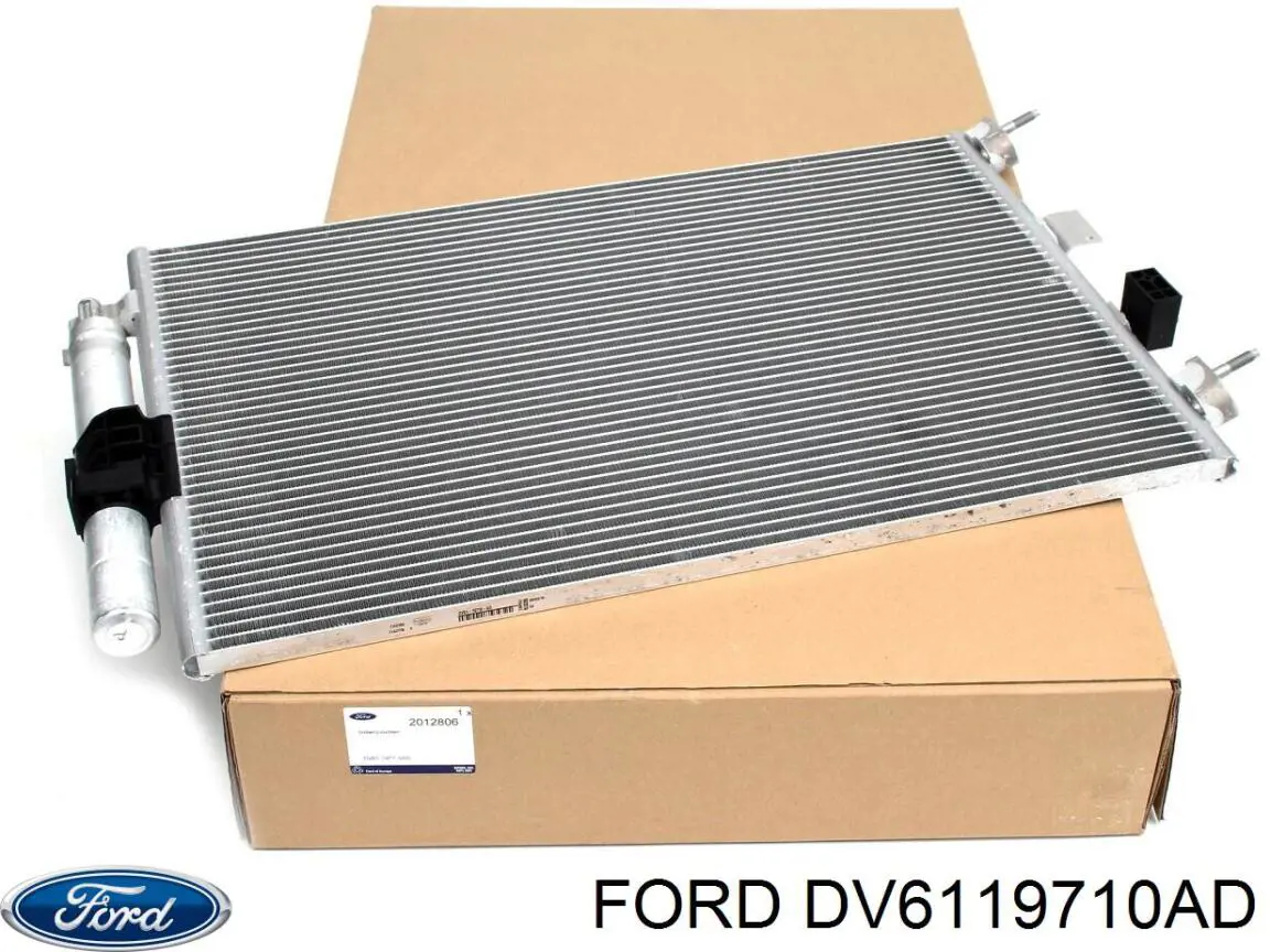 DV6119710AD Ford Radiador de aparelho de ar condicionado