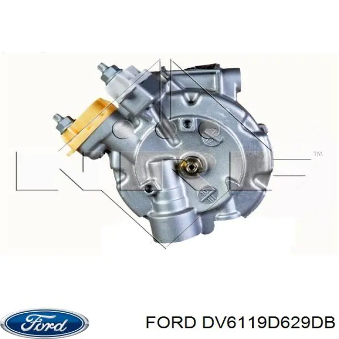 Compressor de aparelho de ar condicionado Ford DV6119D629DB preço, a partir de 185,58 USD