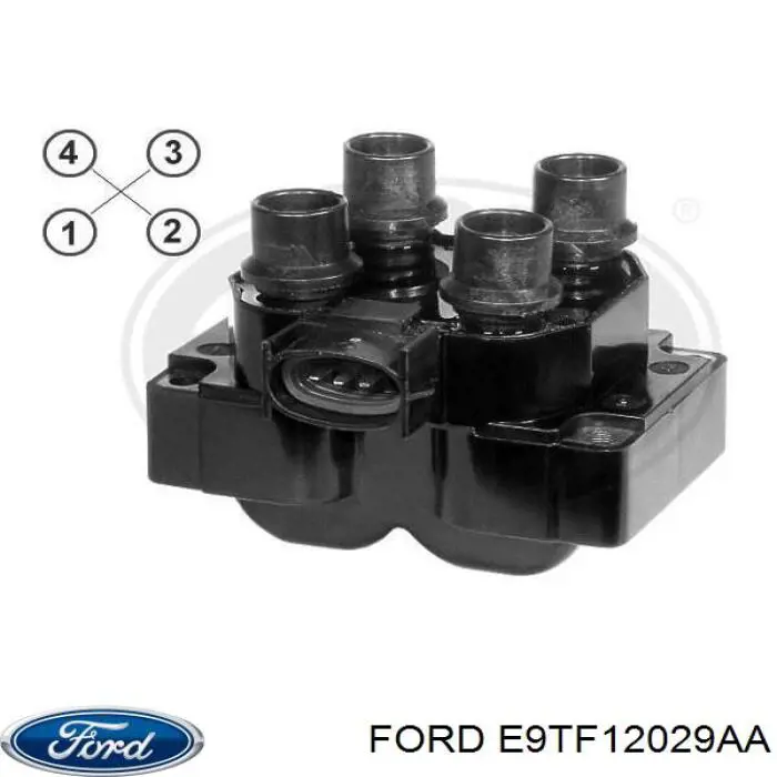 Bobina de ignição Ford E9TF12029AA preço, a partir de 8,76 USD